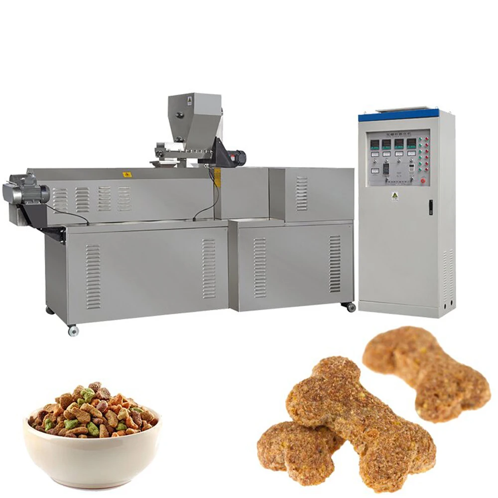 Feed factory dedicated pet food feed extruder dog food production and processing equipment can be matched with production line