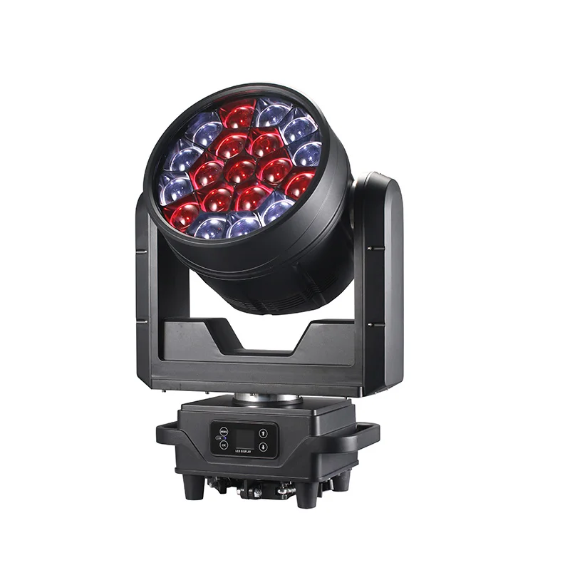MITU SHOW New Waterproof 65 wholesale 19x40W bee eye shaking head light dmx512 disco dj stage lighting with Party DJ