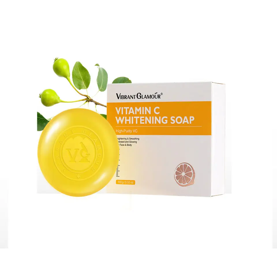 Deep Cleansing Brightening Best Vitamin C Whitening Face Soap 100g