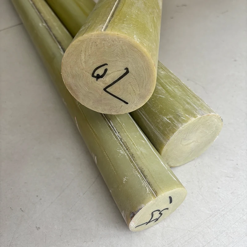 Custom Size Brown Electrical Insulation Bakelite Rod 8-100mm Textolite Sheet Phenolic Cotton Laminated Rod