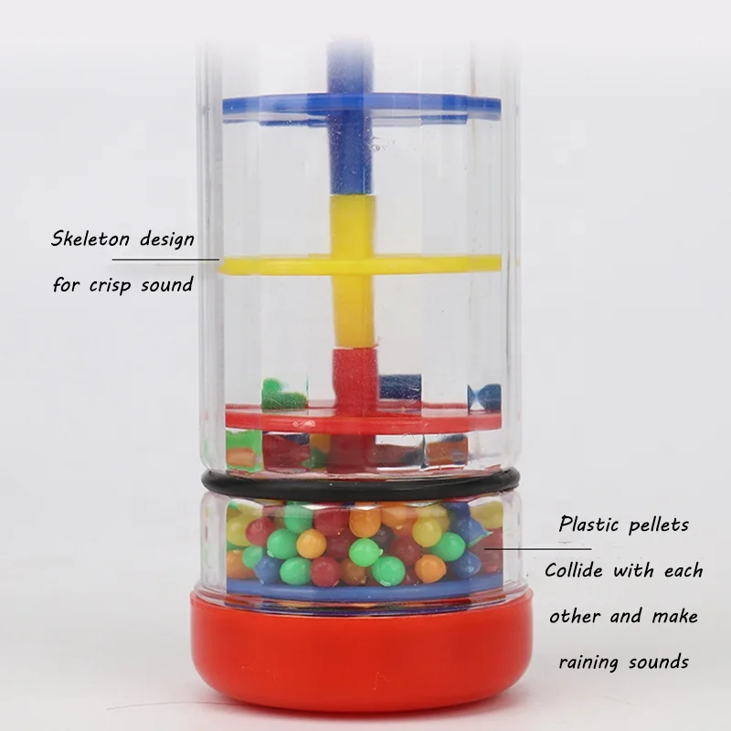 Hot Sell Rain Stick Instrument Toy Musical Instrument Rain Stick Rain Stick Musical Instrument for Babies Toddlers and Kids