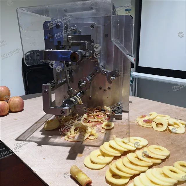 FXP-88 Apple кольцо машинной обработки яблоко резки машина микроволновая печь вакуумной очистки фруктов и овощей