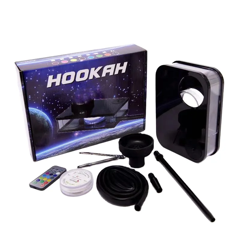 Wholesale LED Hookah Shisha Shesha Chicha Hookah BOX Nargile Hookah Hooka Set