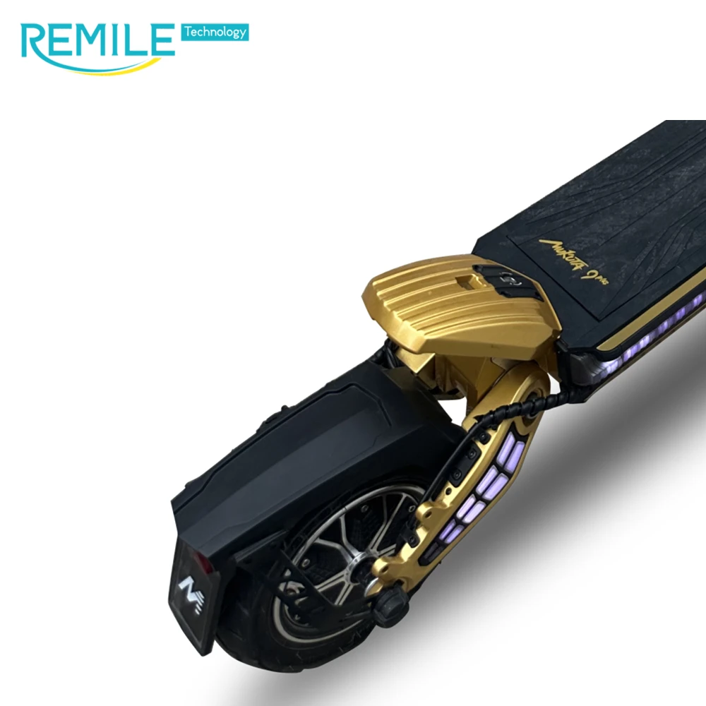 Usa Eu Warehouse Hot Sale Mukuta 9 Plus 1600W 5000W Electric Scooters Dual Motor Folding Aluminum Alloy E Scooter 48V Battery