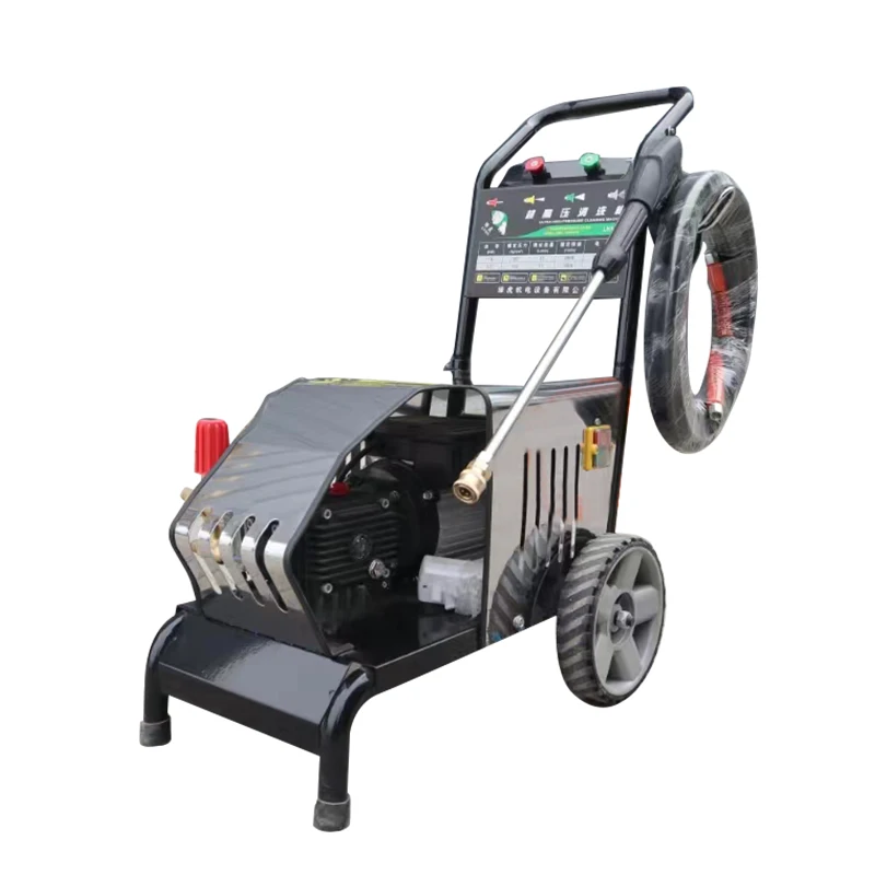 Industrial Car Washer Electric 9.5Kw 300Bar 4500 Psi High Pressure Washer Pump Water Jet Cleaner Car Wash Machine