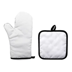Sublimation Blank Microwave Oven Mitts Heat-Protect Glove - Fire Resistant Gloves For Sublimation Print