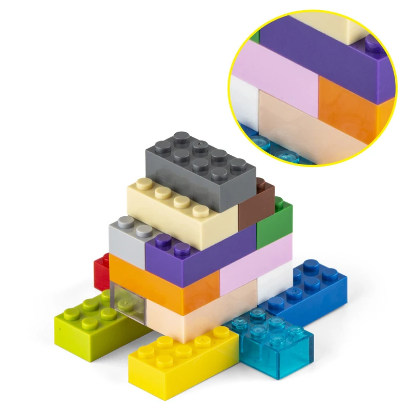 Small Particle Educational Toys Moc Building Block Funny Bricks Plastic DIY Toy Brick 2x4 NO.3001