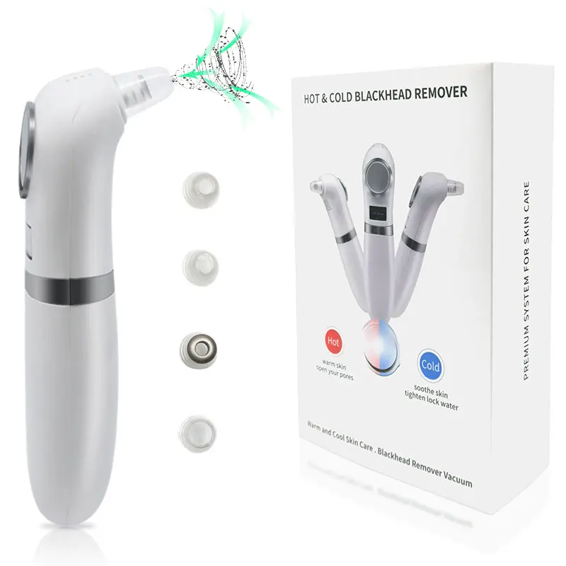 Top Quality Facial Treatment Machine Anti-Puffiness Skin Tightening White Color Blackhead Remover