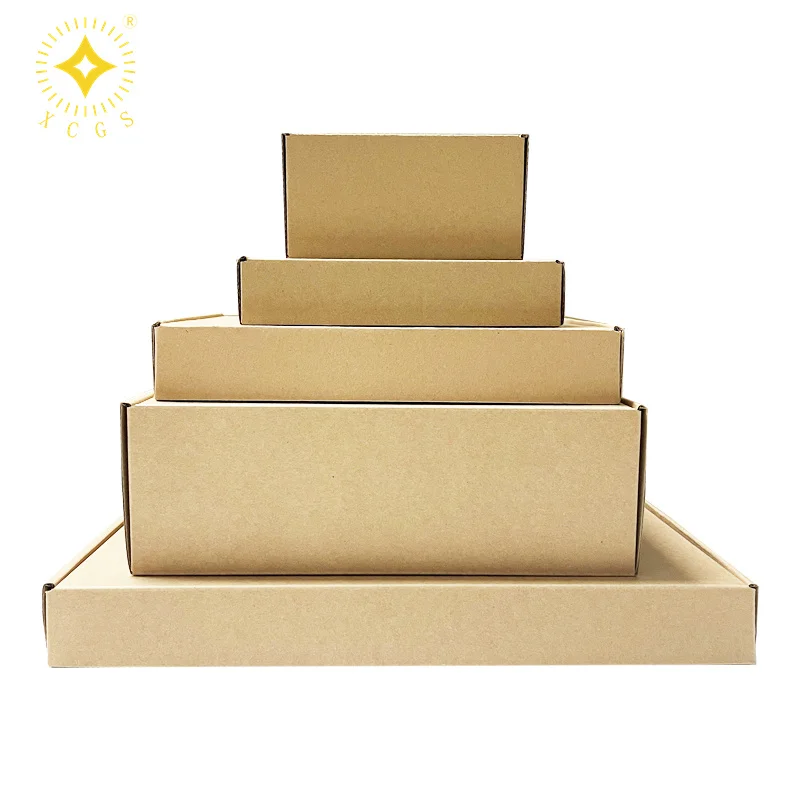 Wholesale corrugated mailing paper boxes for Skincare Beauty Cloth Packing Box