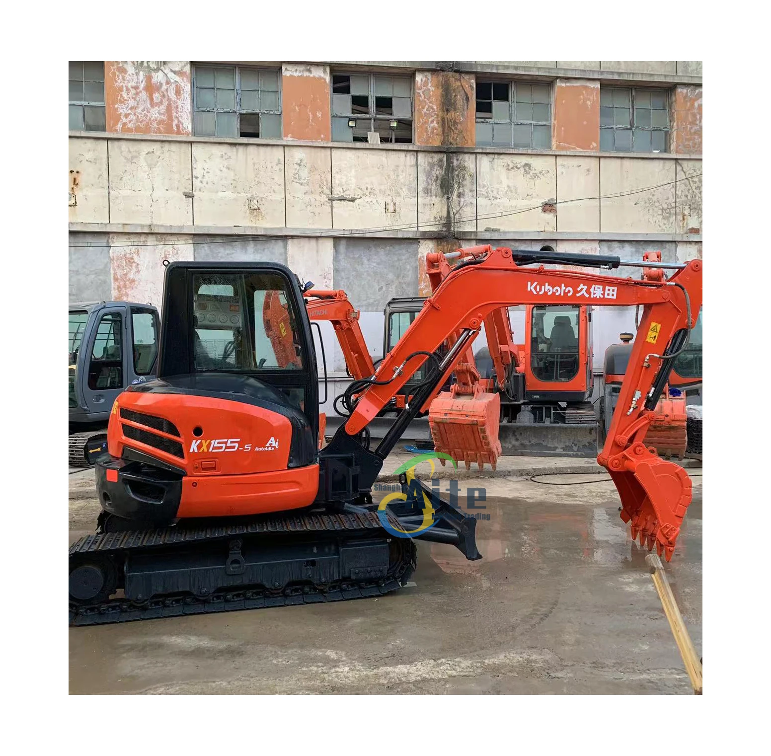 good condition mini digger original kubota kx155-3 kx155-5 kx185  small digging machinery