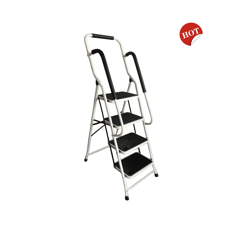 En131 2 Steps Household Indoor Step Ladder with Handrail