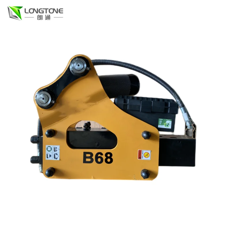 Mini Excavator Attachment Parts Hydraulic Breaker Hammer With Mini Excavator