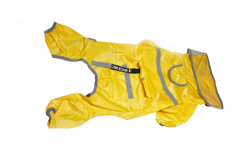 Factory stock wholesale Pet Rainy Days Waterproof Large Dog Clothes Raincoat Jacket of pet clothes clothing