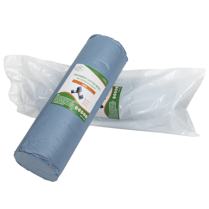 100% впитывающий рулон Хлопчатобумажной Ваты для медицинского использования