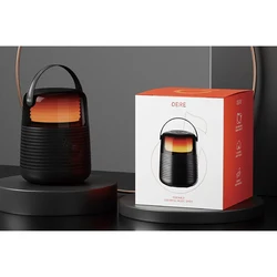 QERE HF55 Mini Portable Wireless Speaker Outdoor Subwoofer With Led Flashing Colorful Metal Bass Speaker