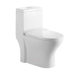 Water saving Siphonic comode toilet for Western Modern hotel Lavatory