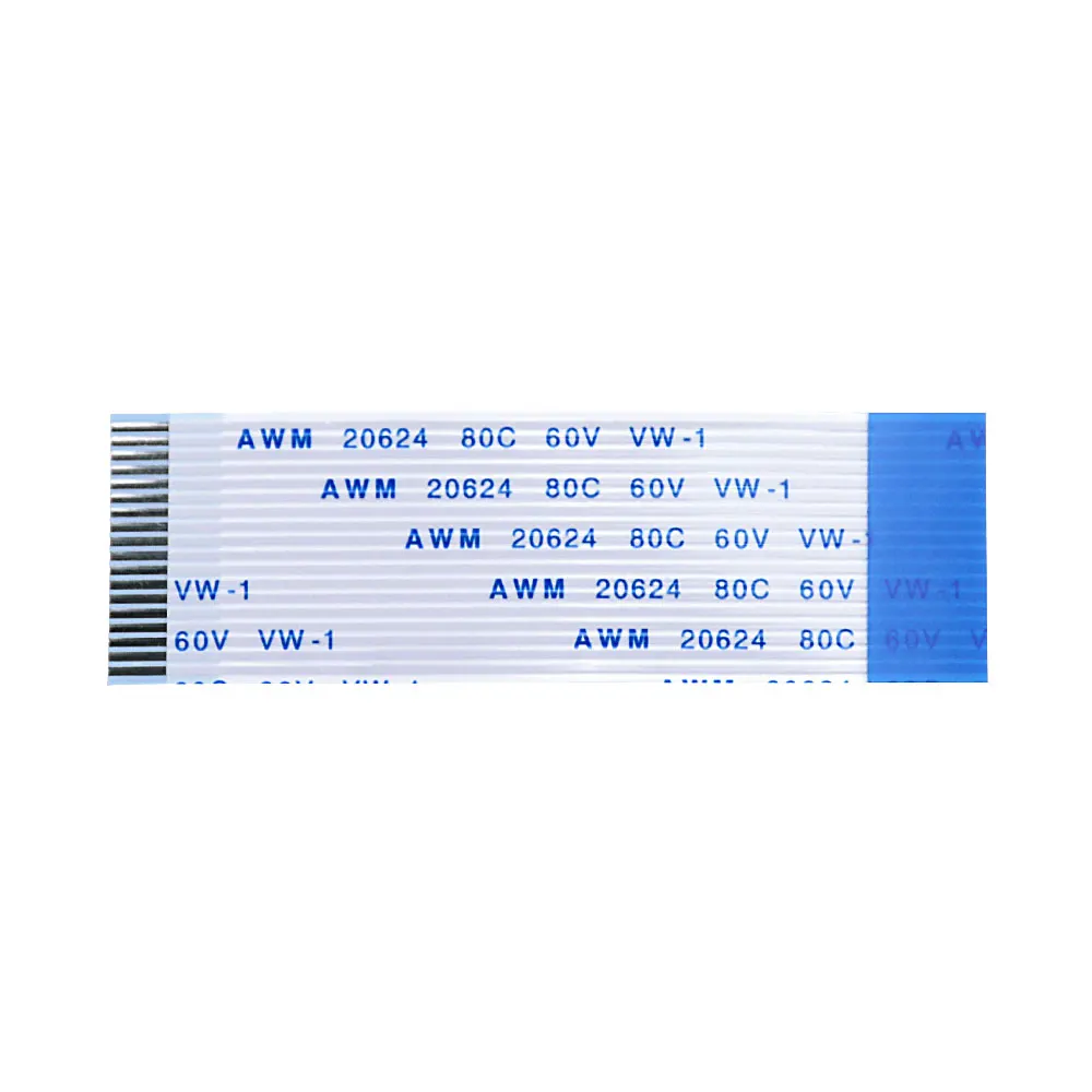 18P Длина линии AWM 20624 80C 60V VW-1 6 см до 40 высота каблука 10 каблук 15 20 25 плоский гибкий кабель шаг 0 5 1 мм FFC FPC