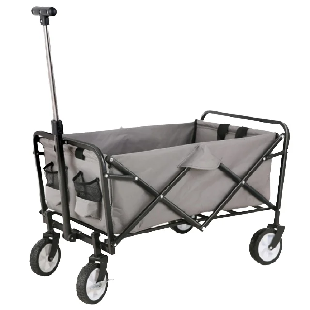 Original Factory Lightweight Outdoor Camping Beach Trolley Wagon Customized Folding Wagon Cart