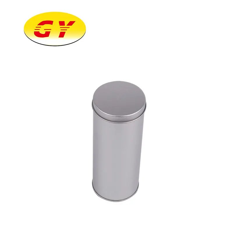 Personalized cylindrical tin biscuit potato chip packaging can