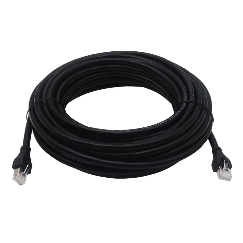 RJ45 to M12 8p B Coding Crimping Screw Waterproof Aviation Male Network Cable PVC Electrical Cables Note10 Lite Screen Cable