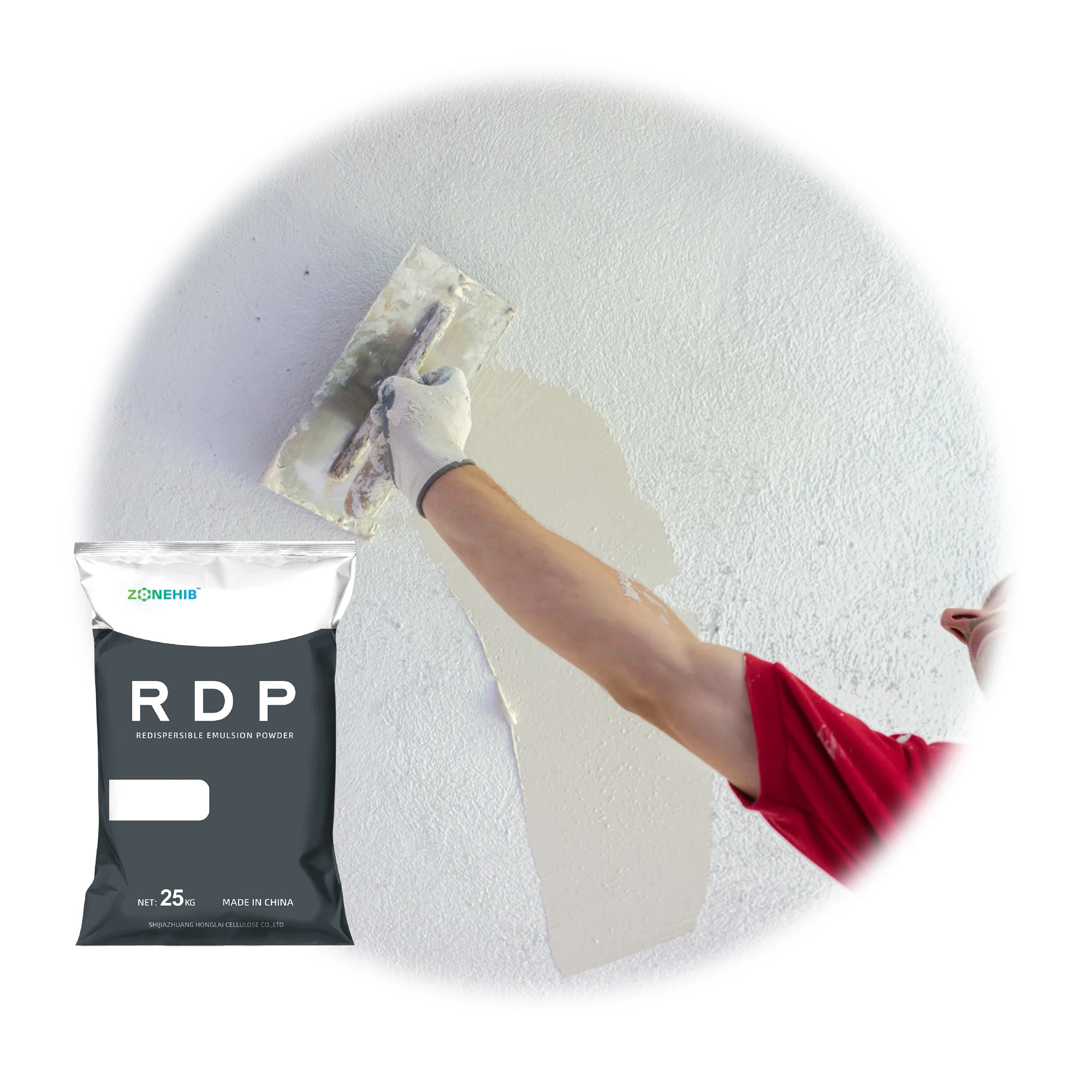 Bestsellers  Enhancing Flexibility Redispersible Latex Powder RDP VAE For  Crack Filler Putty Powder