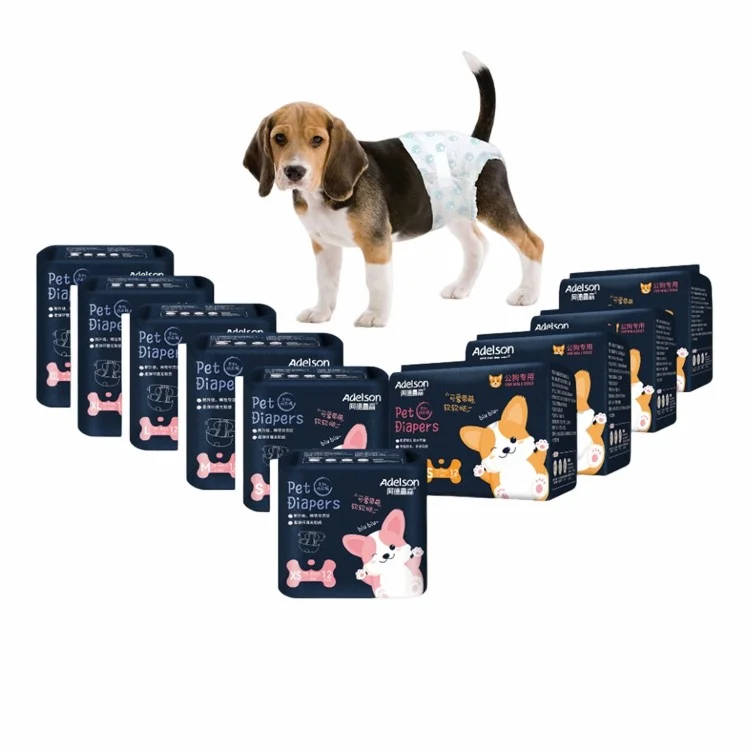 Free Sample Wholesale Oem Specifications Low Price Pet Super Absorbe Soft Pet Cat Diaper For Extra Large Dog