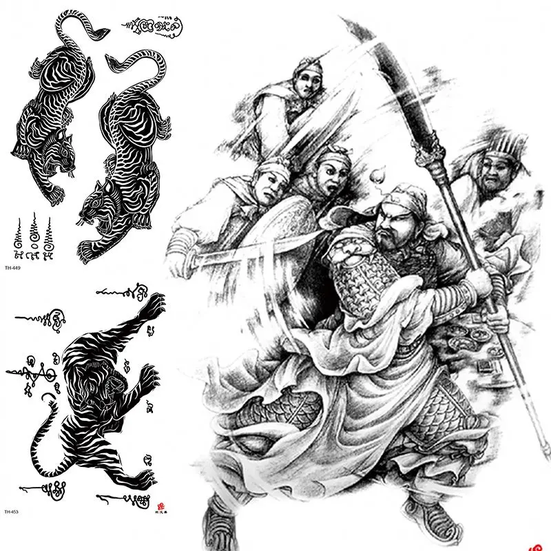 Тату-наклейка КТ, шрамы на коже, колибри, тату, кошка, черный, сумасшедший Кролик на пальцах, тело, нарисованные временные золотые татуировки, нижняя часть спины