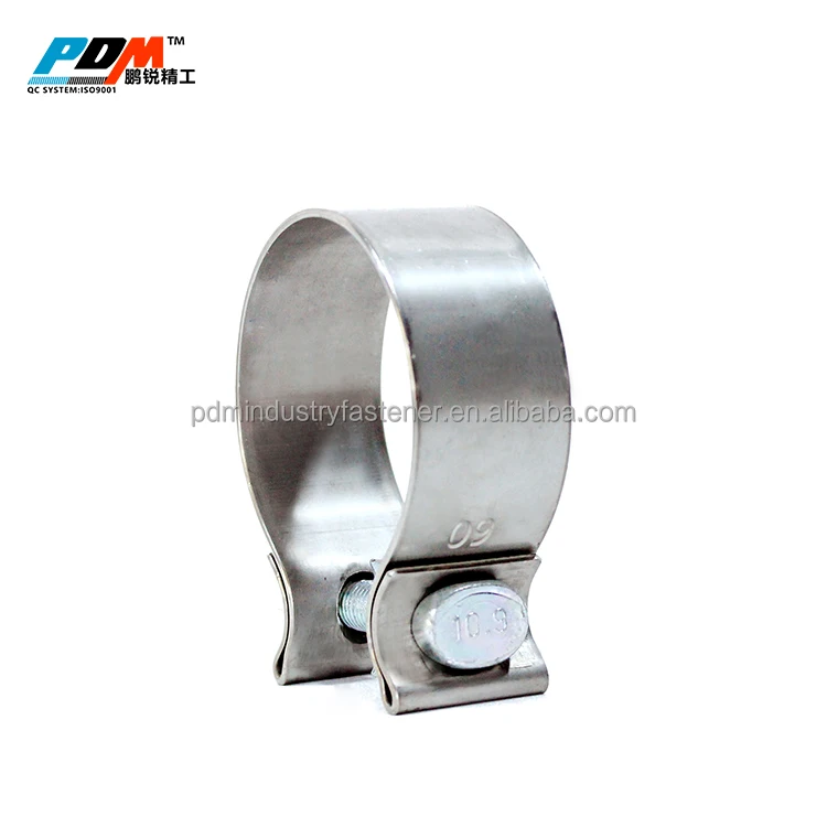 Accuseal Narrow Band Exhaust Seal Clamp Efficient Butt Joint Clasp