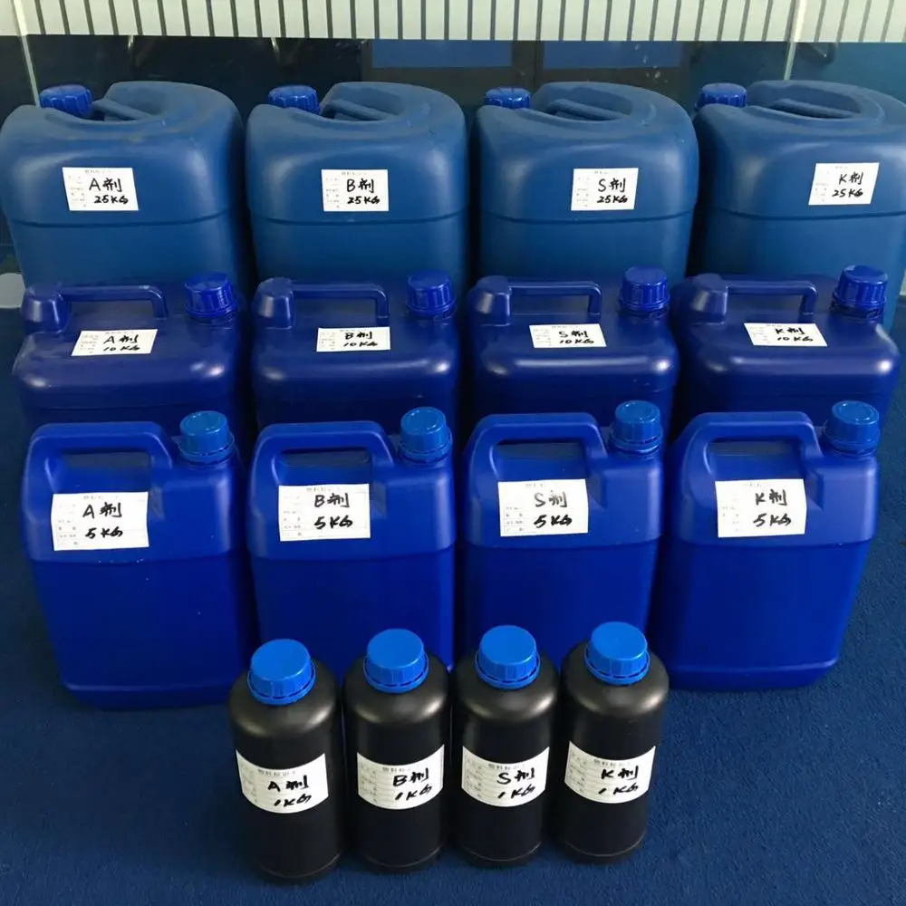 
plastic chrome silver chemicals 