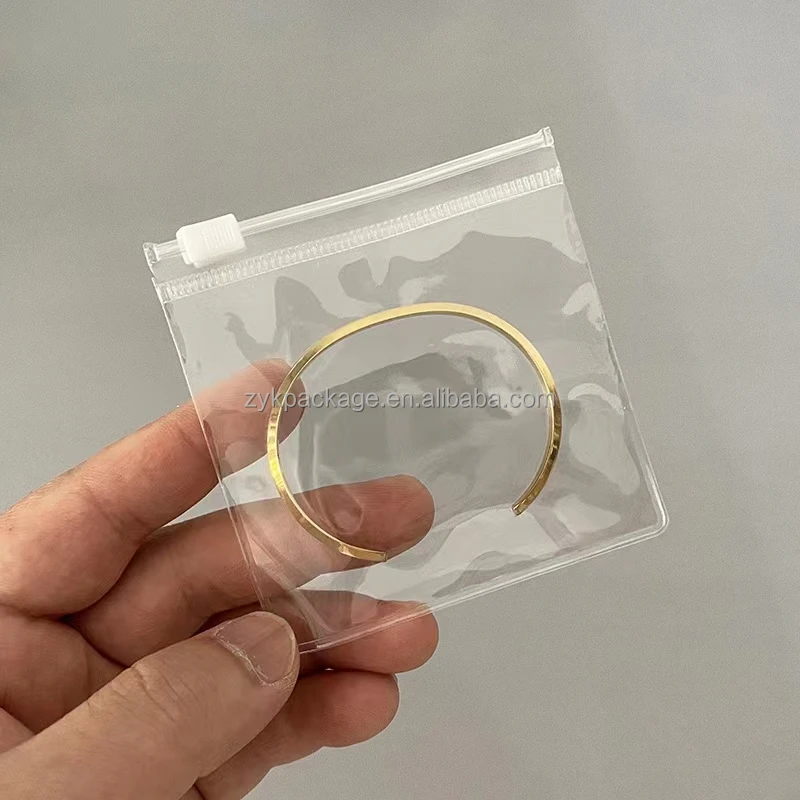 Frosted Plastic Ziplock Bag Underwear Package Clear Mini Zipper Sealing Bag Rectangle Zip Lock Bag With Logo Printing