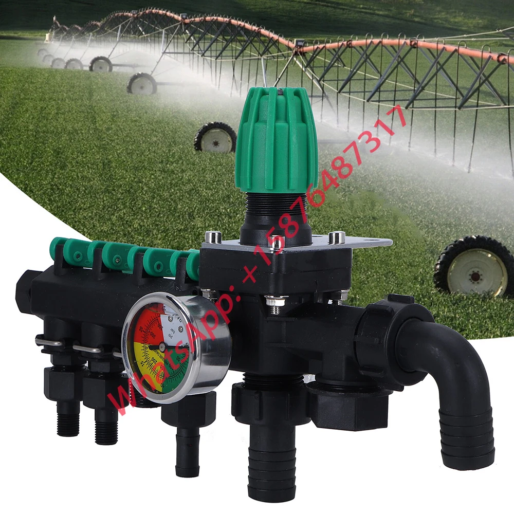 Hose Spliter Four Way Diverter Agricultural High Pressure Voltage Stabilizer Control Valve for Sprayer Connector Spliter