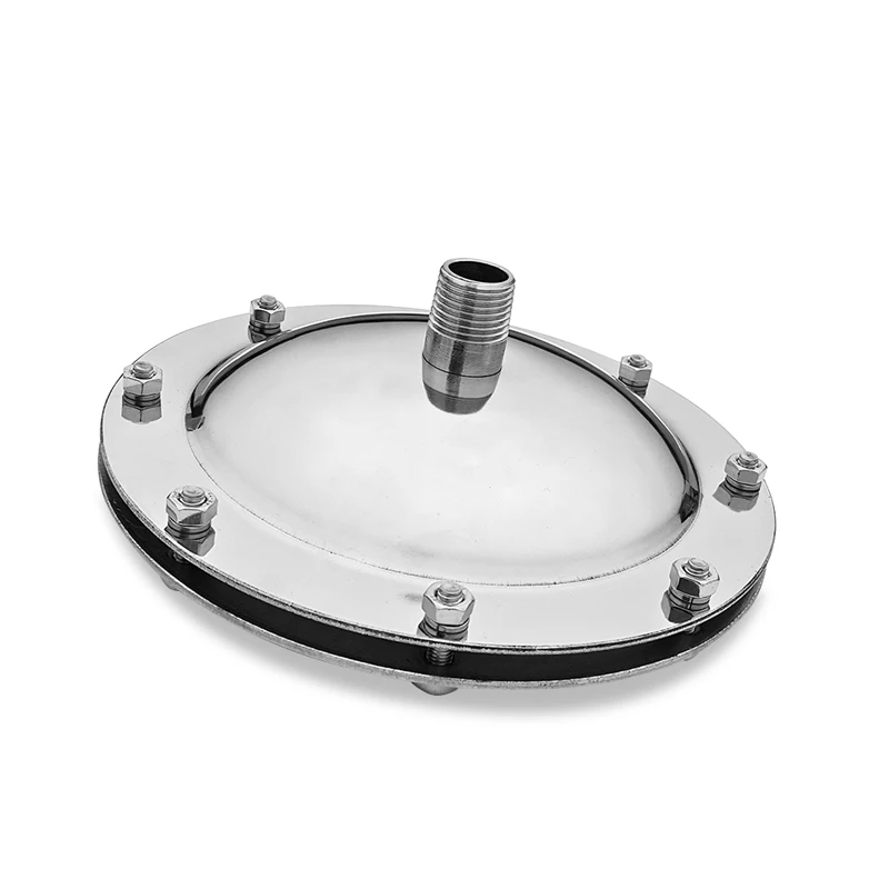 Qlozone 100mm ozone diffuser nano bubble generator air difuser for water treatment