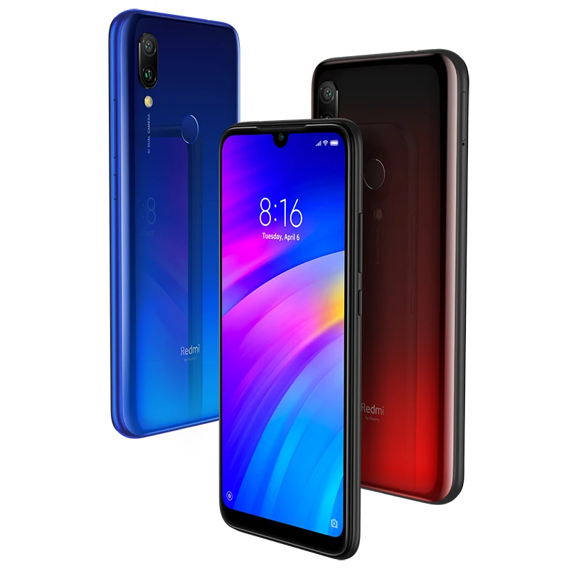 
Global Version Xiaomi Redmi 7 3GB RAM 64GB ROM Snapdragon 632 Octa Core Mobile Phone 