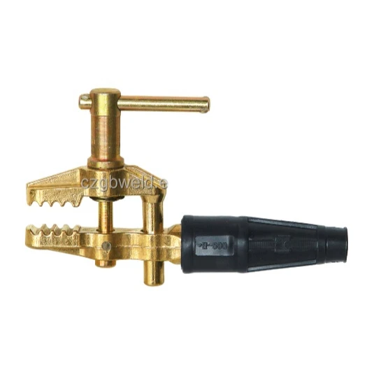 Wholesale British all brass type welding earth clamp welding ground clamp of welding clamps