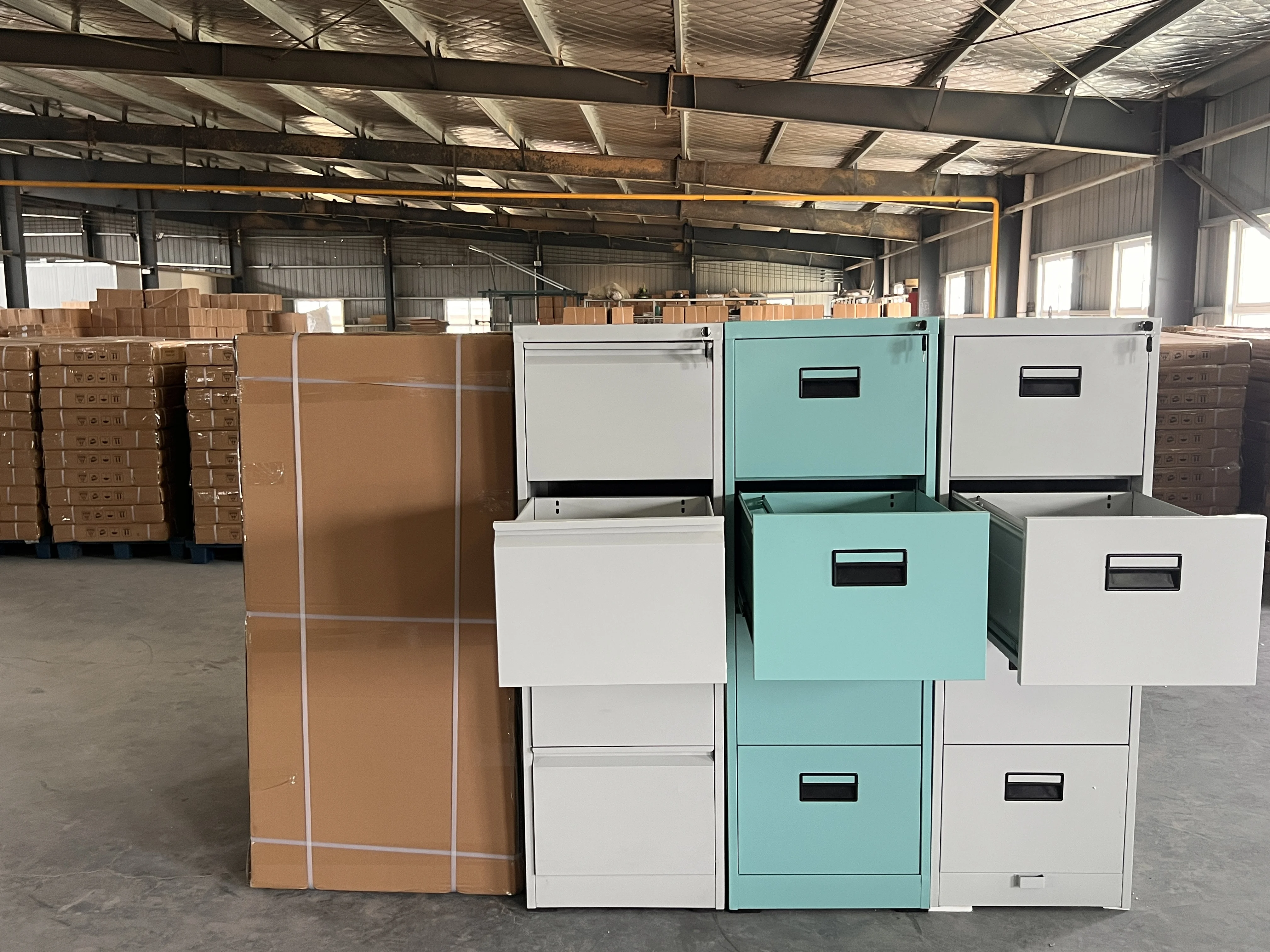 Low price hanging A4 folder steel  4 drawer storage cupboard steel vertical file cabinet price