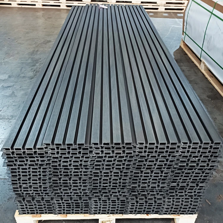 Manufacture Waterproof Outdoor Wall Panels WPC Material Exterior Composite WPC Wall Cladding