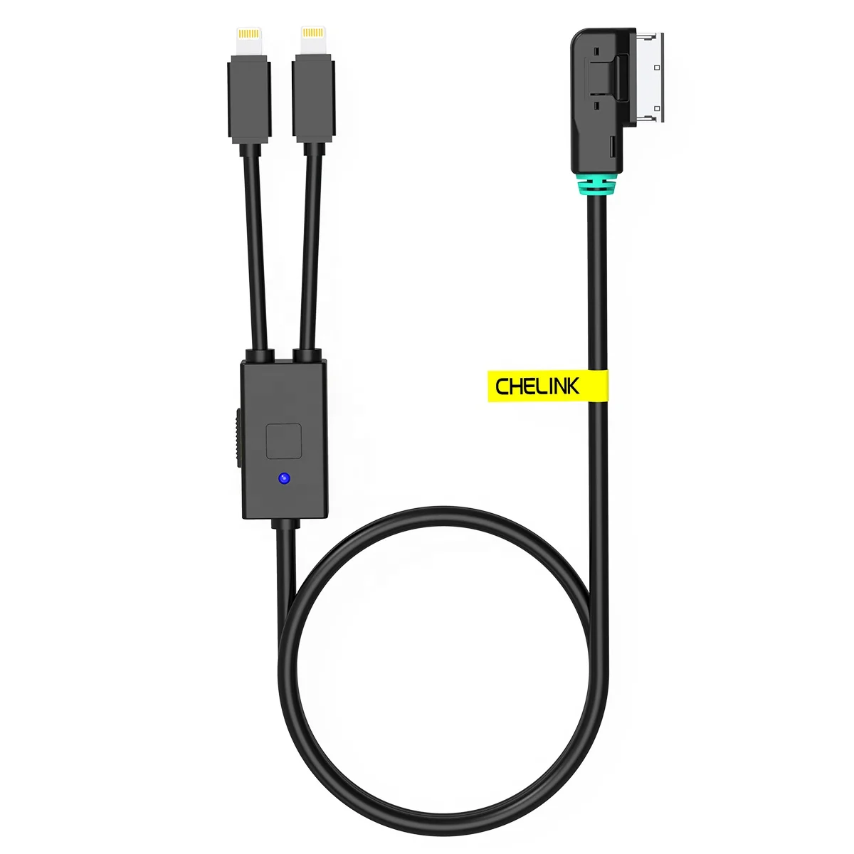 
Chelink AMI Interface AUX Audio Cable for Audi 2G or 3G System Supporting for iphone11 Pro 11 XS Max X 8 7 6s Plus 
