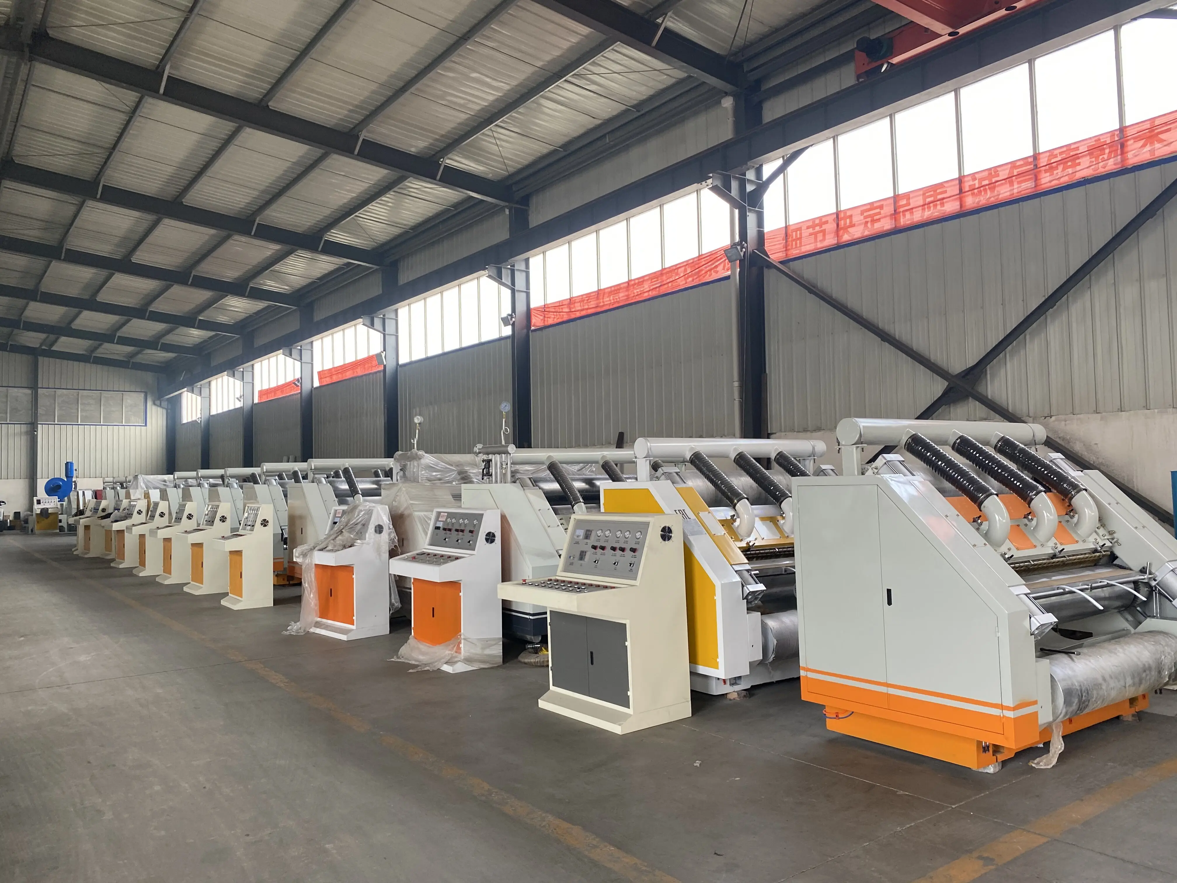 SF-280 Fingerless type corrugated carton making machine /electric heating single facer
