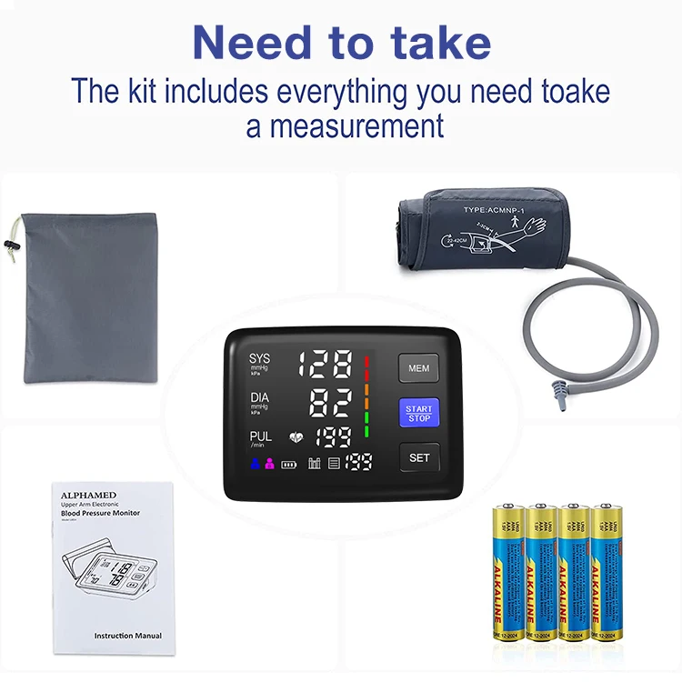 Hot Sale 2021 High Quality Medical Alphagomed Heart Monitor And Blood Pressure Monitor Manufacturer Supply