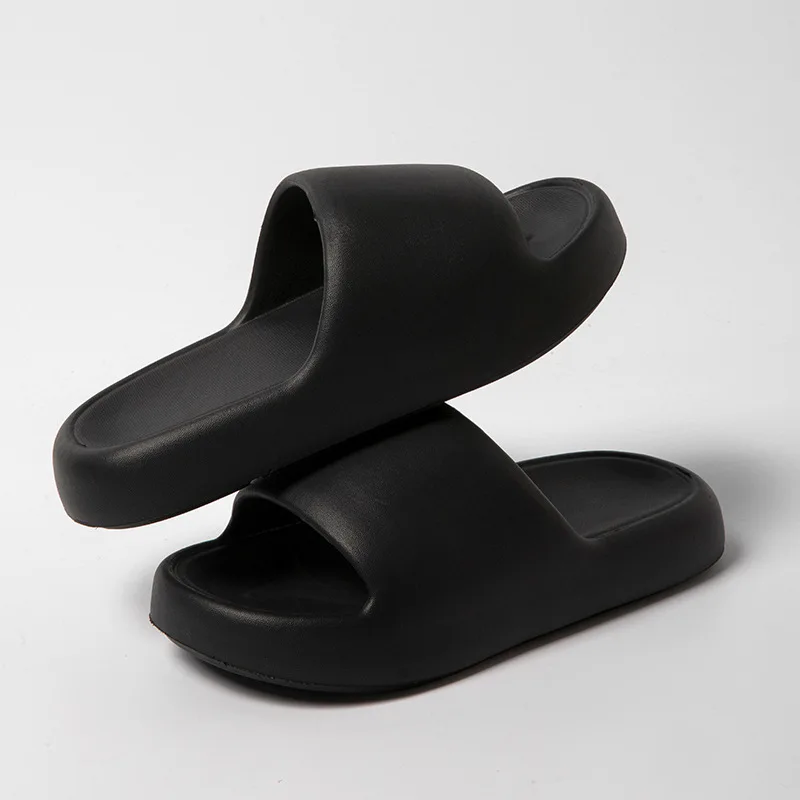 Slides for Women Men Pillow Slippers Non-Slip Shower Sandals Soft Thick Sole Indoor and Outdoor Slides