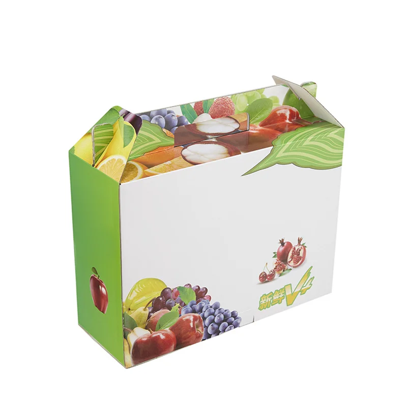 Wholesale Corrugated Packaging Gift Box Custom Cardboard Banana Carton Box Price for Fruit and Vegetable