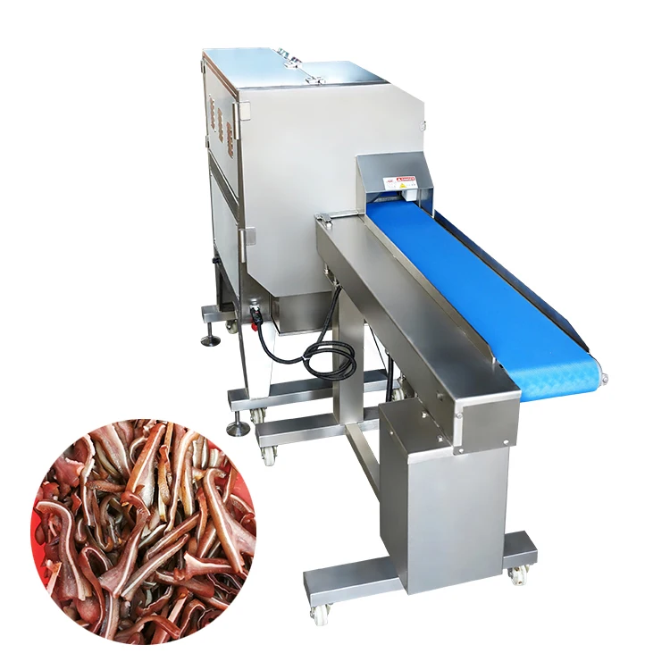 Industrial Ham Slicer Cooked Salmon Fish Slicing Meat Slicer Machine