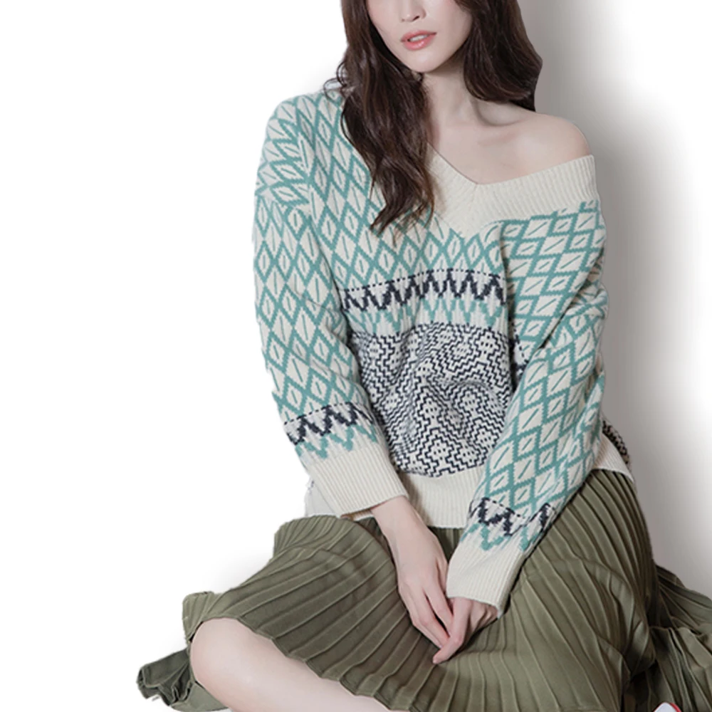 
2021 Wholesale Custom womenknitted sweaters knit jumper sweater long sleeve knitwear women pullover womens sweaters 