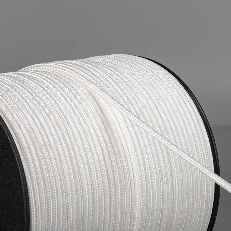 High Strength 0.2-6mm White UHMWPE Cord 2mm UHMWPE Braided Rope