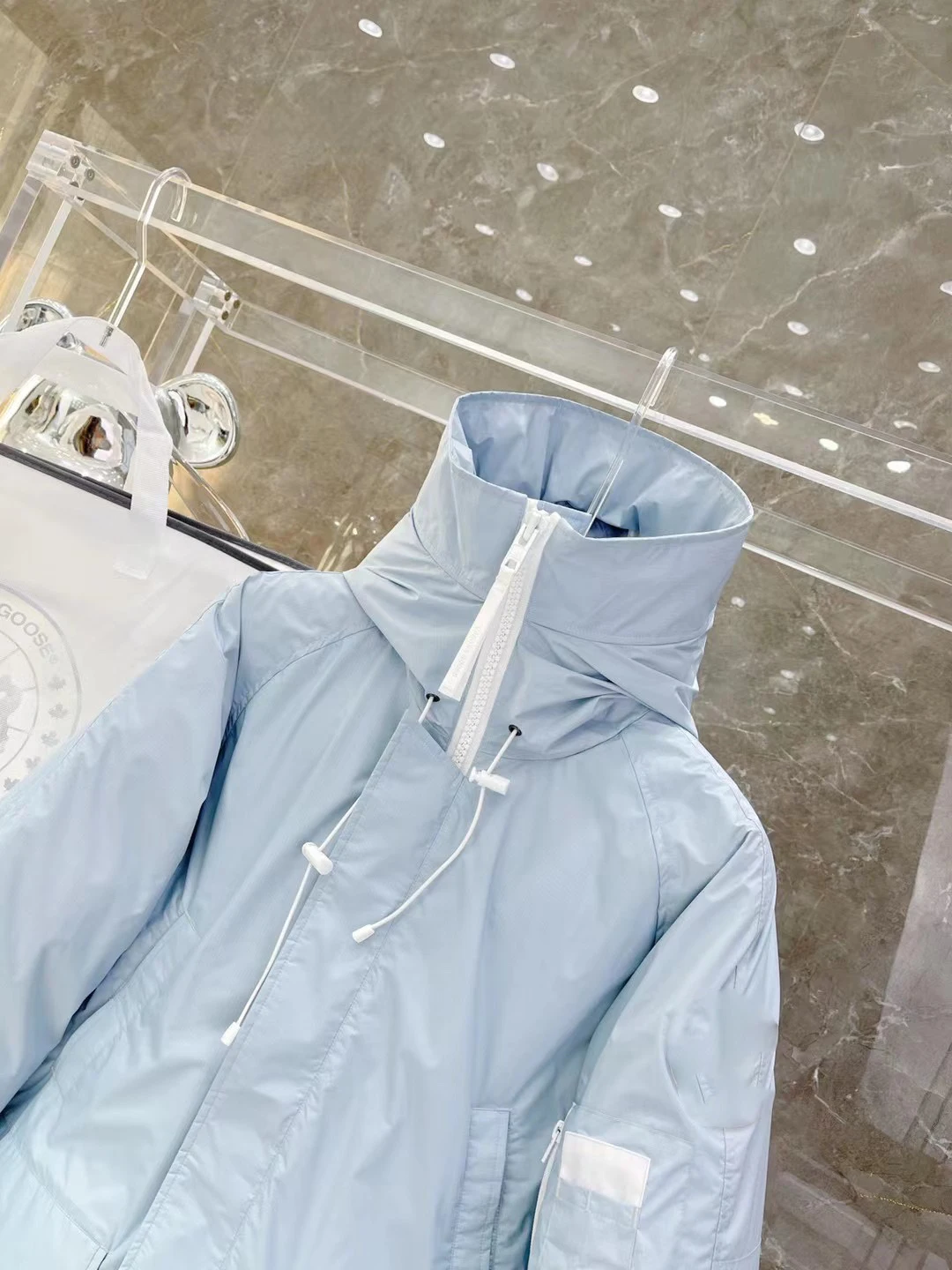 High Quality Casual Winter Goose down Jacket Long Windproof Warm Hooded Parka Designer Clothes Luxury Brand Clothing