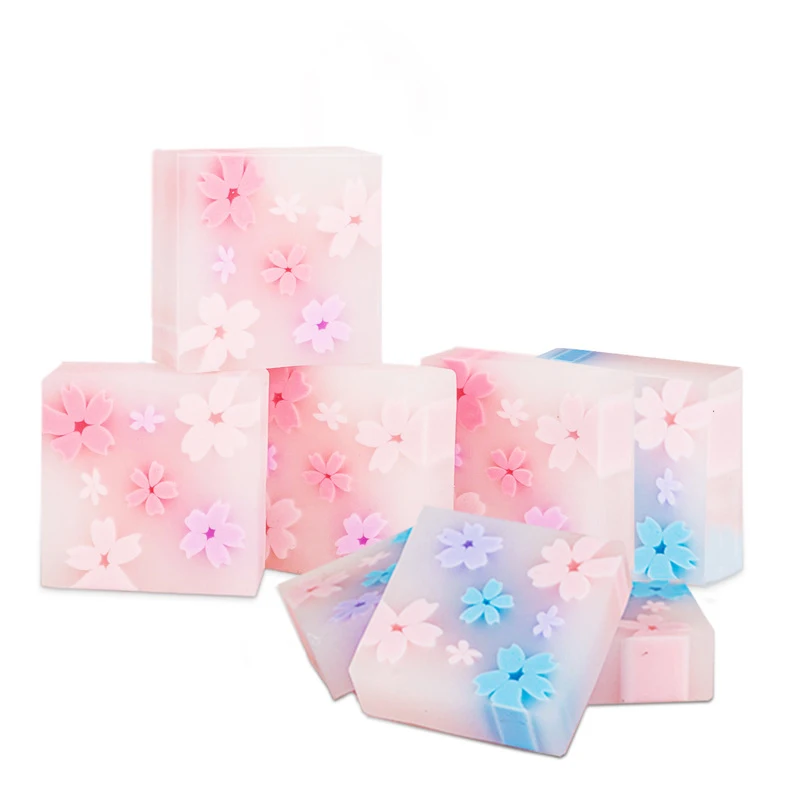 Новинка, креативный милый ластик для девушек, ластик-карандаш с изображением сакуры, ластик-карандаш без крошек