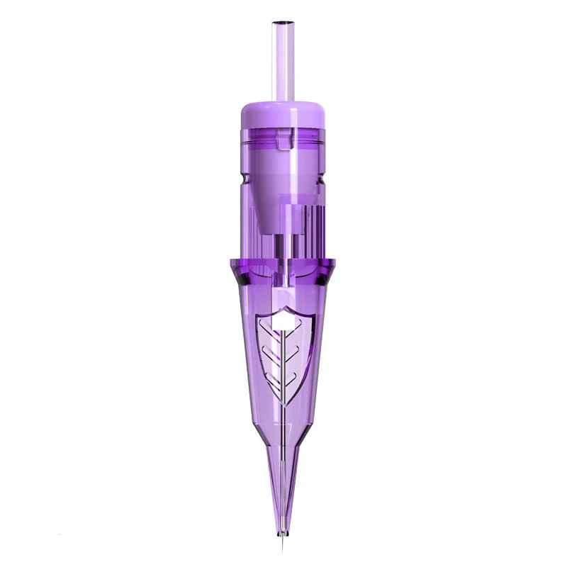 Новый Дизайн Оптовые цены медицинский силикон 3 & 5 Круглый лайнер VIPER Фиолетовый тату иглы картриджи для SMP & PMU
