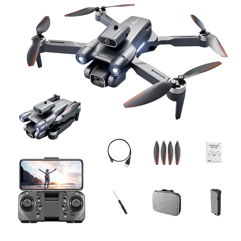 New S1S Mini Drone 4K Profesional 6K HD Camera Obstacle Avoidance Aerial Photography Brushless Foldable Quadcopter Drones