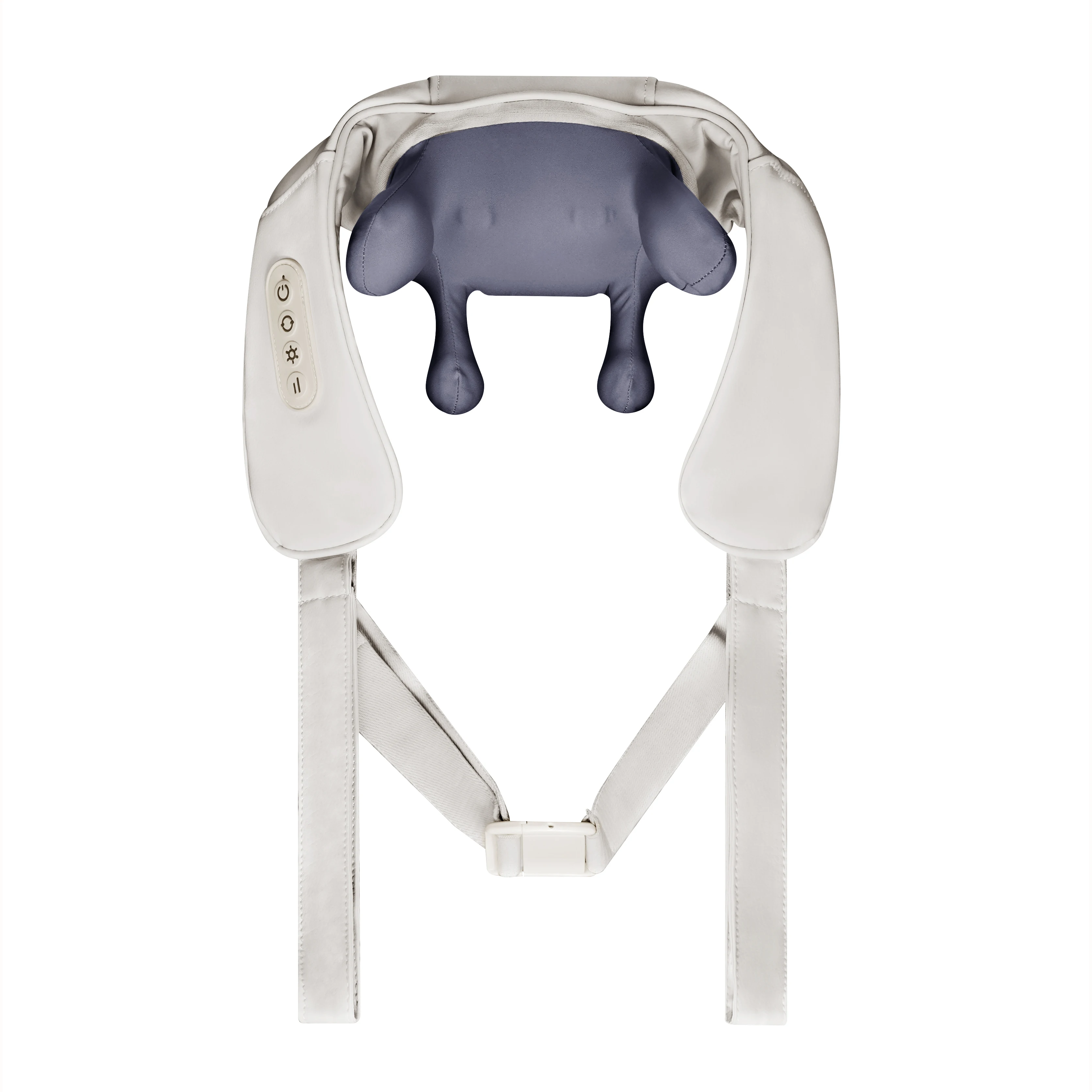 Handheld Mini Digital Massager Self-Massaging Neck and Body Massager with Replaceable Gel Pads for Hands and Legs