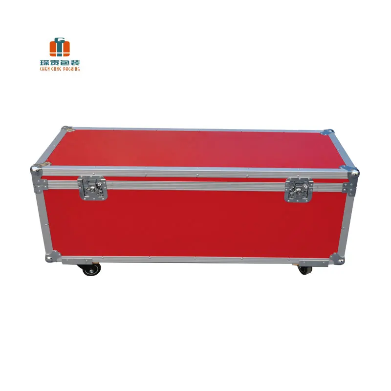 Custom Size Aluminum 55TV Flight case Removable Lid
